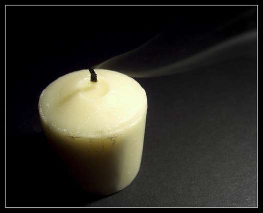 Burned Out Candle