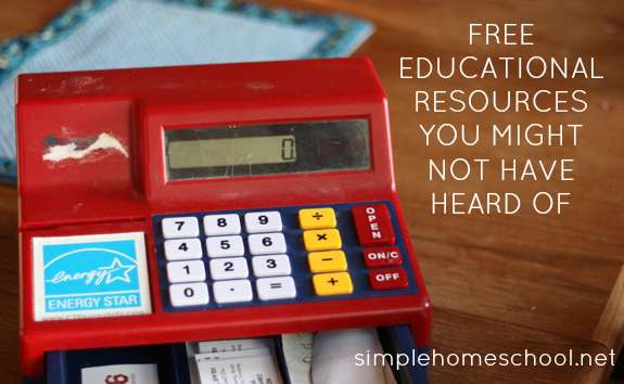 free educational resources ~SimpleHomeschool.net