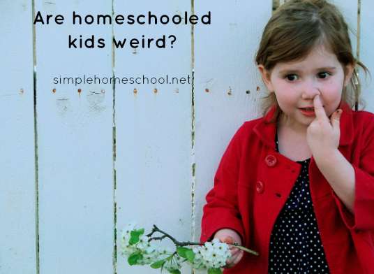 Are homeschooled kids weird