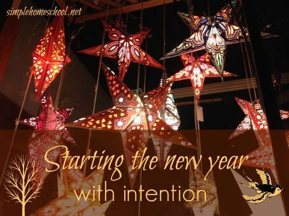 Starting the new year with intention