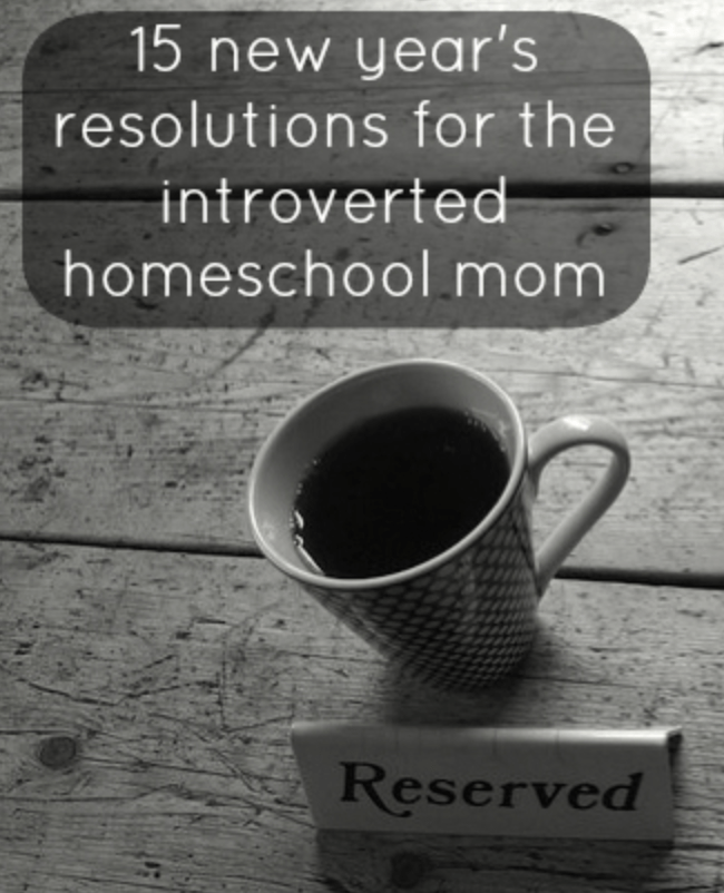 introverted homeschool mom