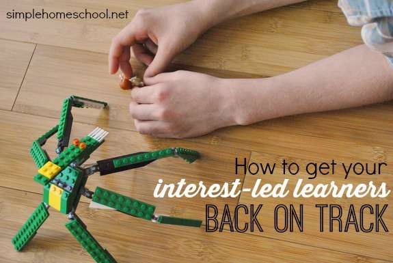 How to get your interest-led learners back on track