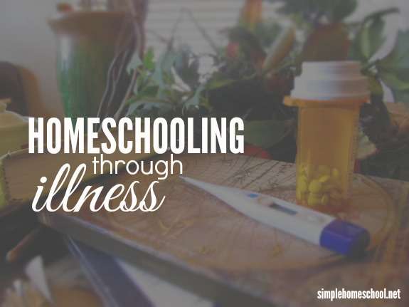 Homeschooling through illness
