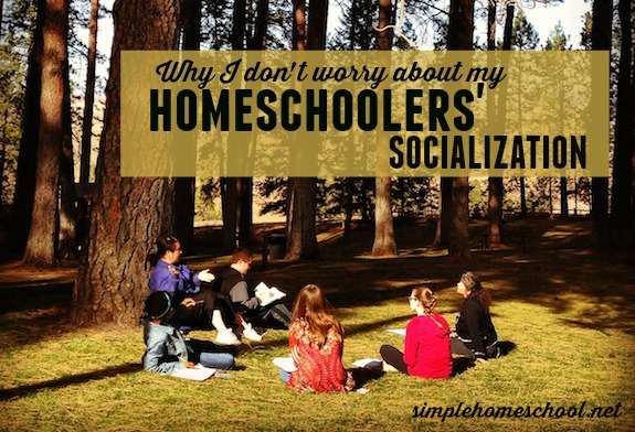 Why I don't worry about my homeschoolers' socialization