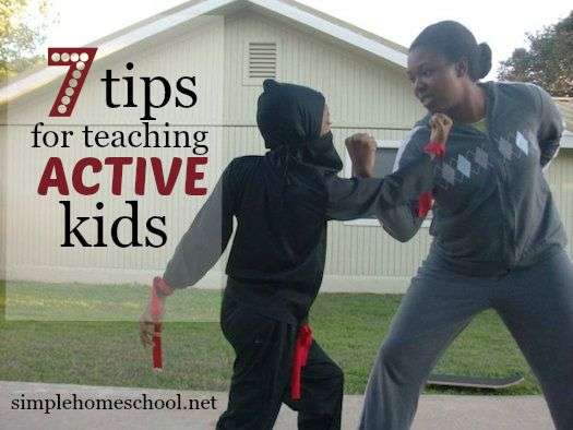 7 tips for teaching active kids
