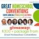 Giveaway: $300 + package from Great Homeschool Conventions