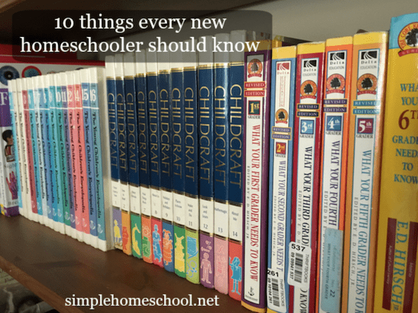 10 things every new homeschooler should know