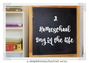 A homeschool day in the life 2016