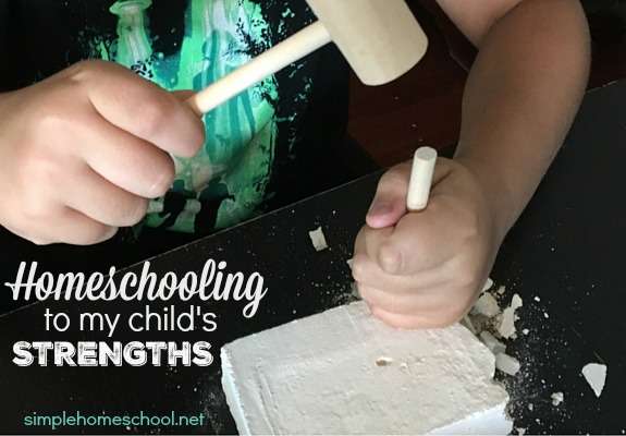 Homeschooling to my child's strengths
