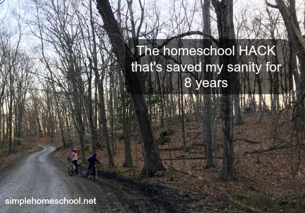 The homeschool hack that's saved my sanity for 8 years