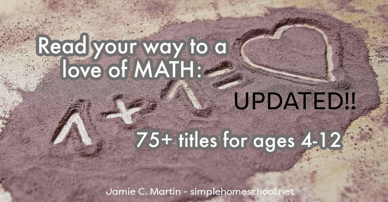Read your way to a love of math books ~ Originally posted March 2015