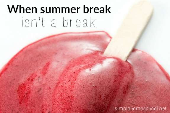 When summer break isn't a break
