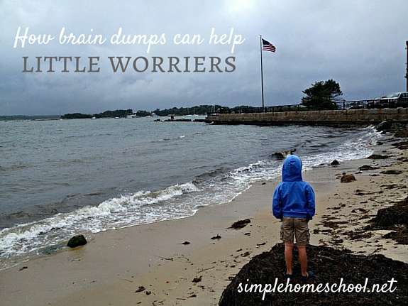 How brain dumps can help little worriers