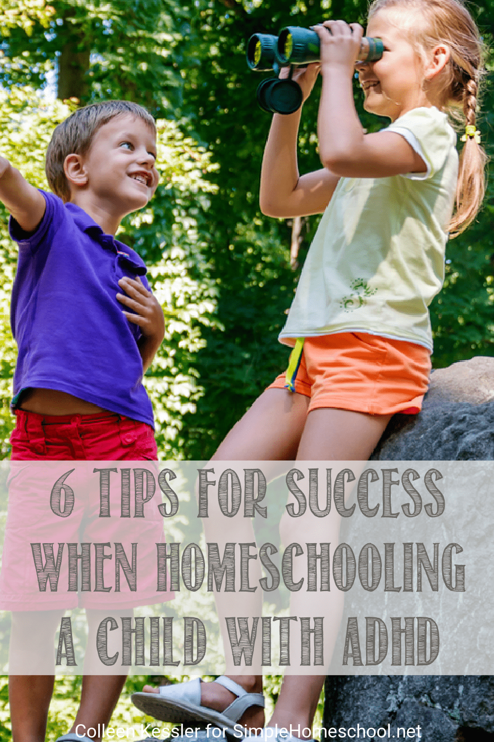 6 Tips for Success When Homeschooling a Child with ADHD