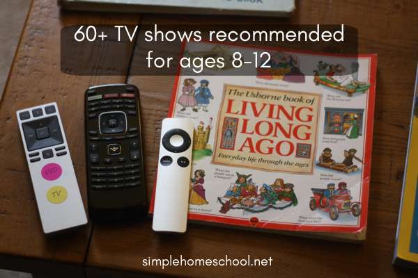 60 TV shows recommended for ages 8-12