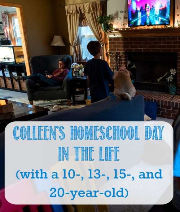 Colleen's Homeschool Day in the Life