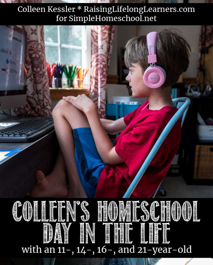 Colleen's Homeschool Day