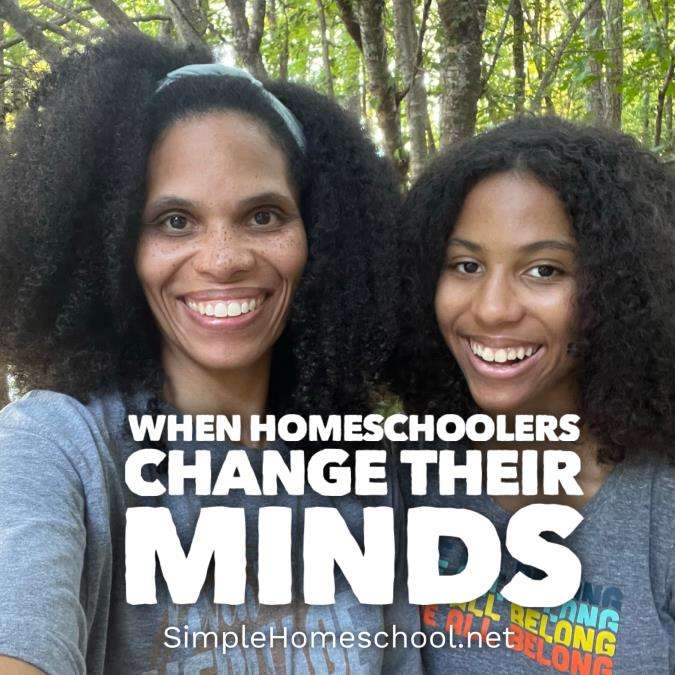 Homeschoolers Change Their Minds
