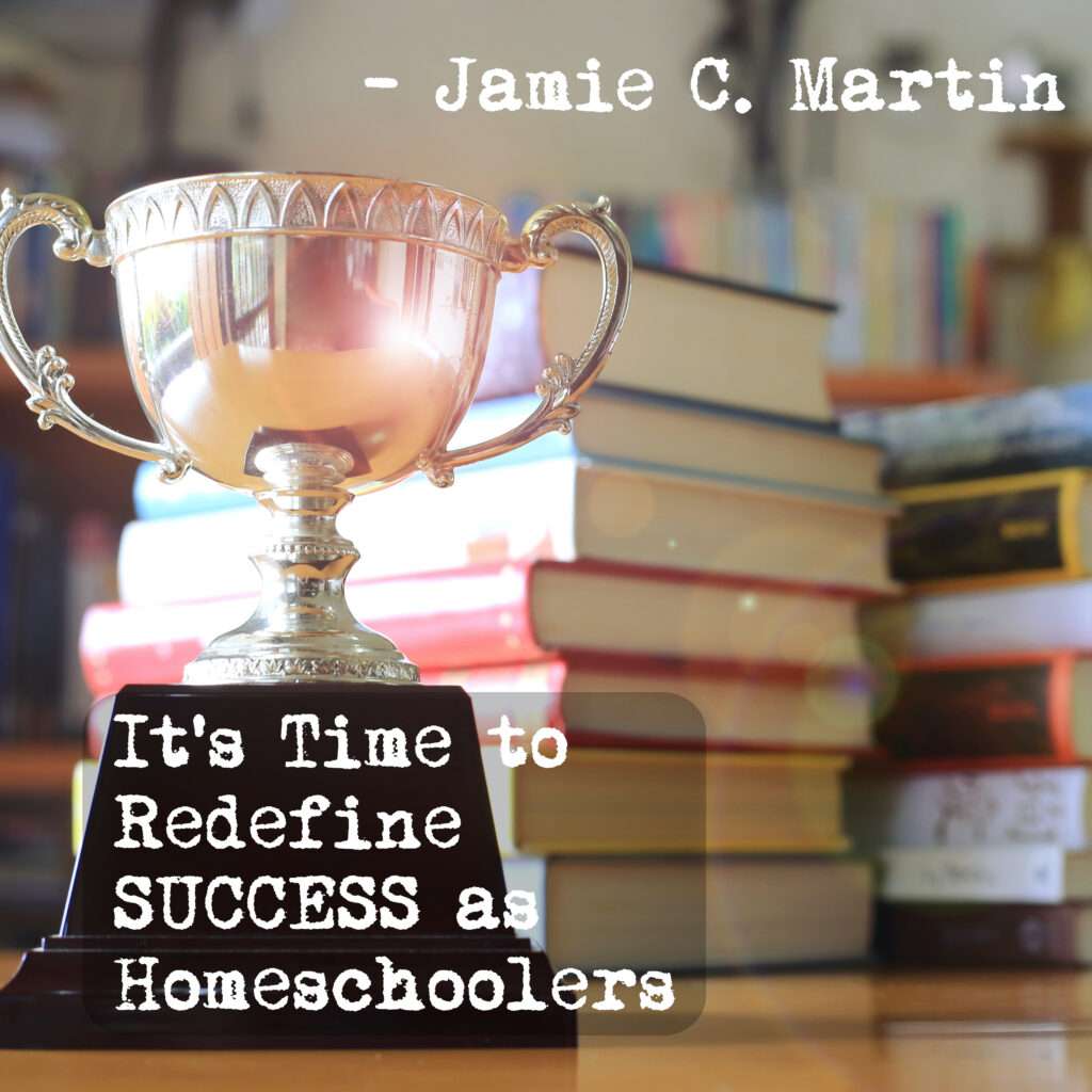 redefine success as homeschoolers